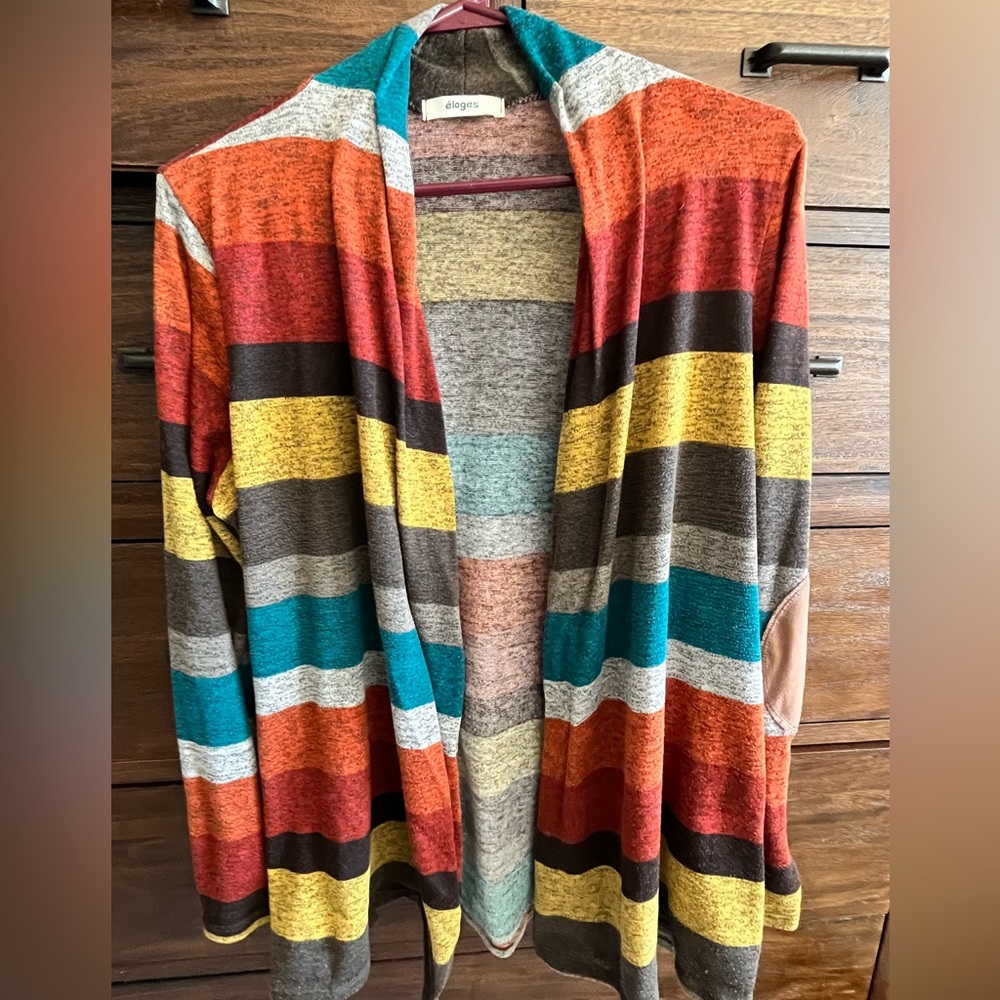 Eloges multi-color cardigan size XL 🍁